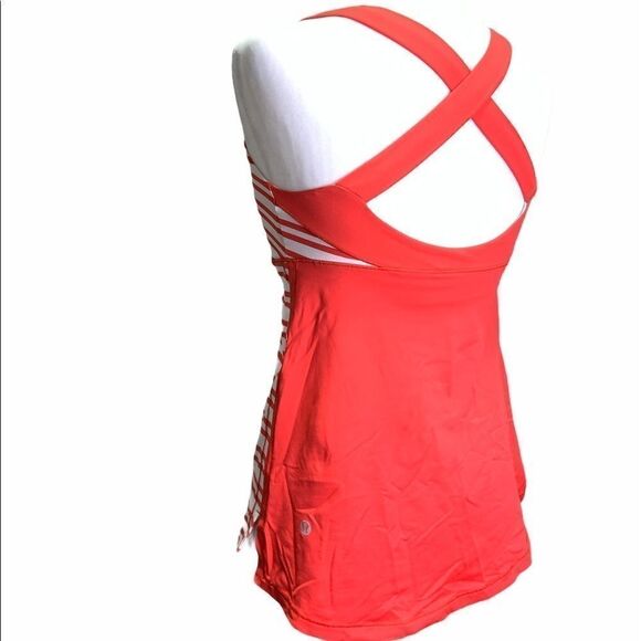 2/$50lululemon Track & Train Tank Twin Stripe Love - Picture 4 of 7